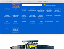 Tablet Screenshot of magnatopakowania.pl